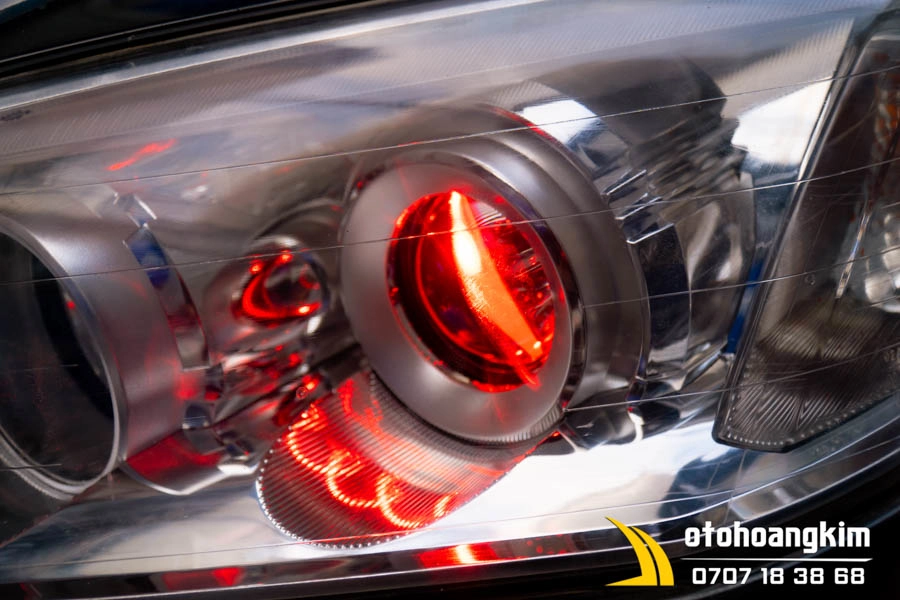 Độ Đèn Bi Led Chevrolet Captiva - Ảnh 4