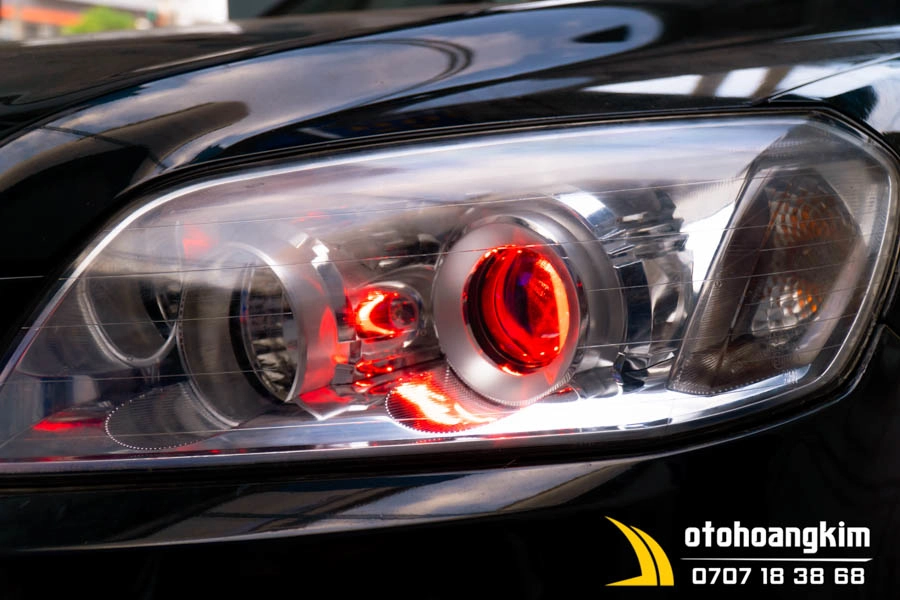 Độ Đèn Bi Led Chevrolet Captiva - Ảnh 6