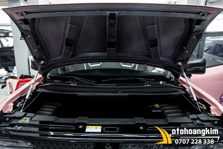 Cốp trước VF3 Ezcop (khóa cơ + ty capo) - Ảnh 1