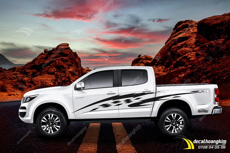 Tem Xe Chevrolet Colorado - CCL049