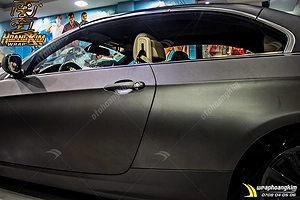 Dán đổi màu xám mờ Bmw 320i