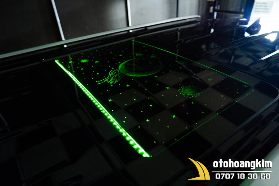 Led trần Starlight UV ma trận cho Kia Carnival - Ảnh 5