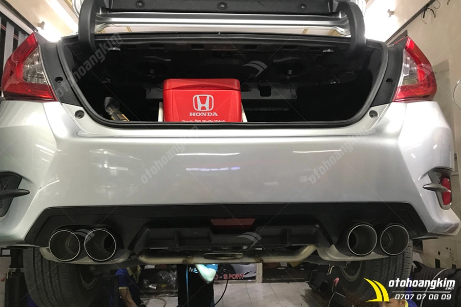 Bầu pô On/Off Honda Civic - Ảnh 2