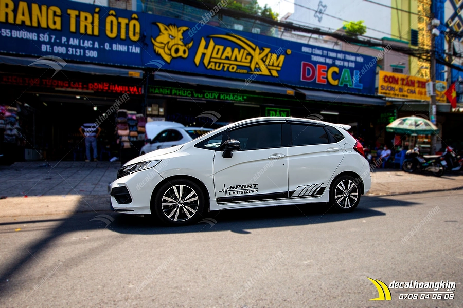 Tem Xe Honda Jazz - HJA012 - Ảnh 1