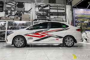 Tem Xe Honda City - HCT044