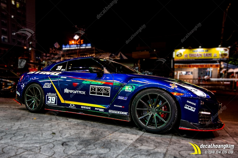 Tem Xe Nissan Gtr - NGT002