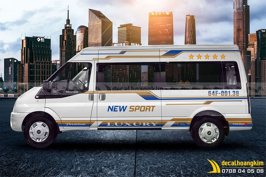 Tem Xe Ford Transit - FTS117 - Ảnh 1