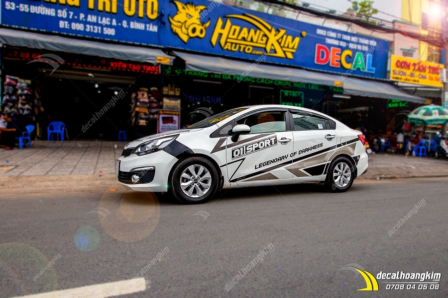 Tem Xe Kia Rio - KRI009 - Ảnh 1