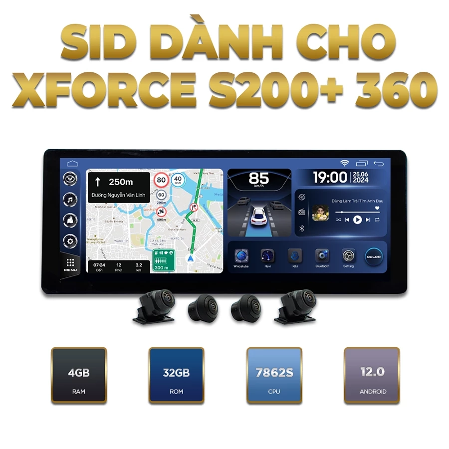 Màn hình android WINCA SID XFORCE S200+ 360 - Ảnh 1