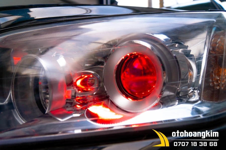 Độ Đèn Bi Led Chevrolet Captiva - Ảnh 1