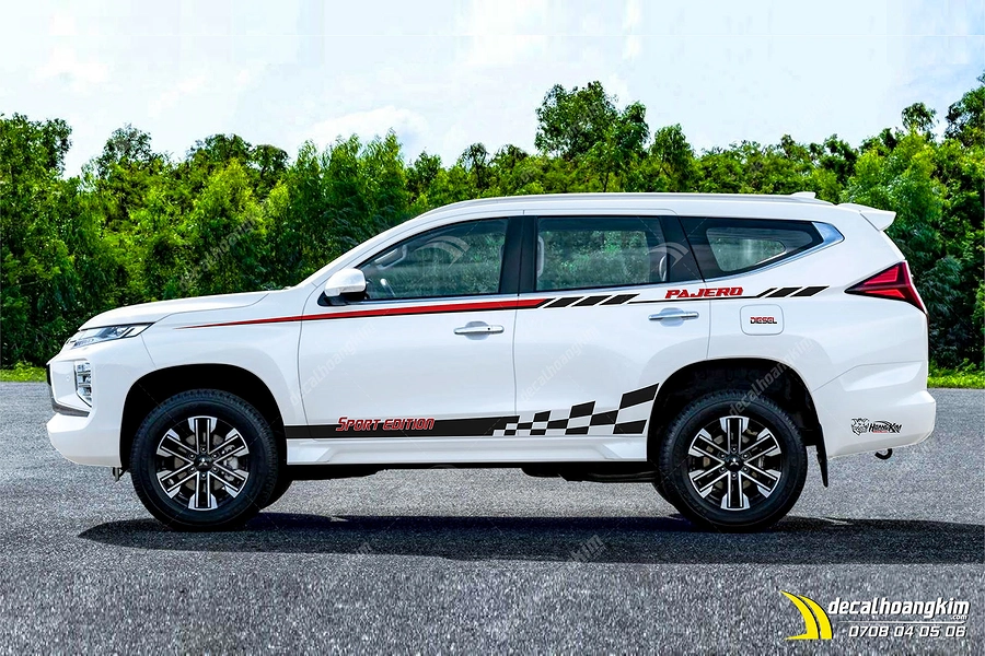 Tem Xe Mitsubishi Pajero - MPA012 - Ảnh 1