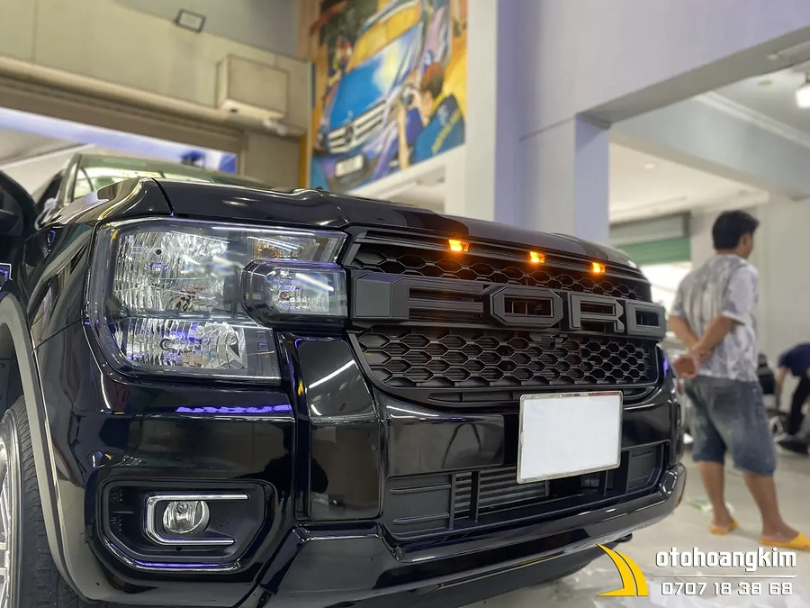 Mặt ca lăng Ranger 2022 XLS có led - Ảnh 3