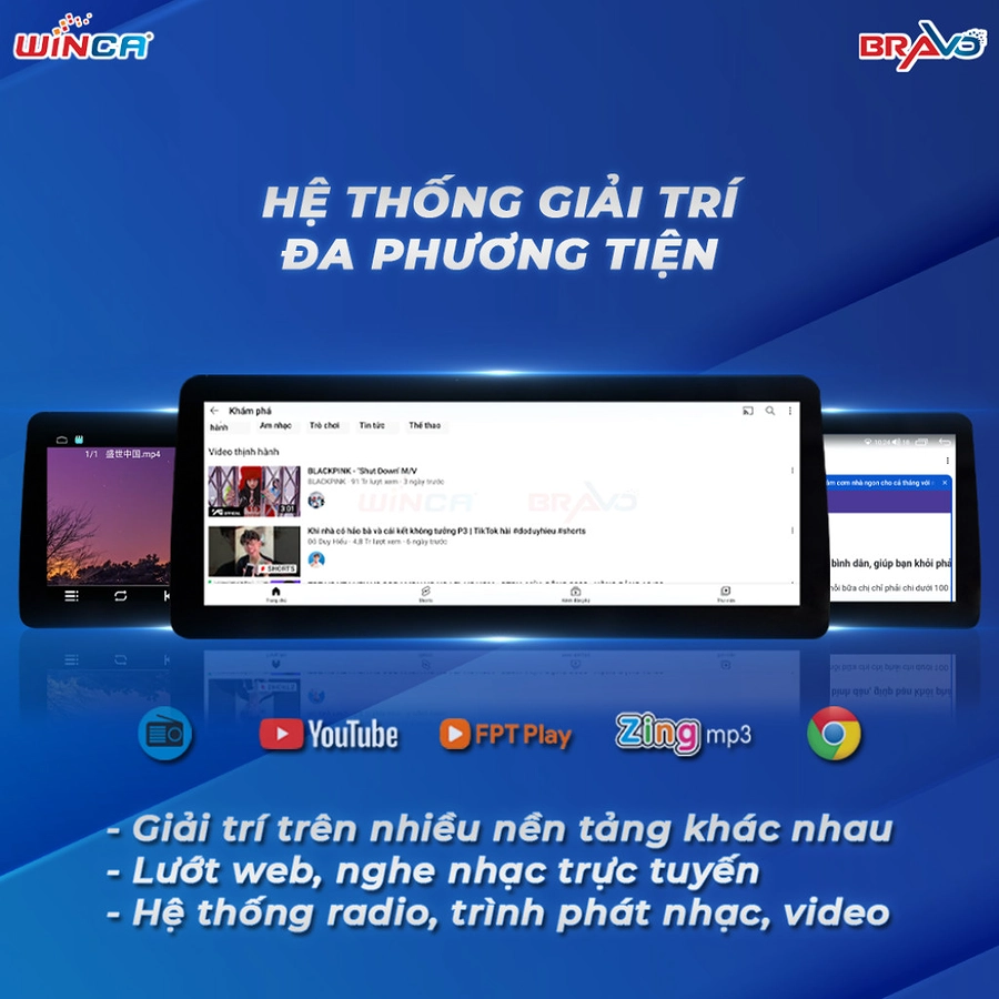 Màn hình android Winca Mazda S400+ 12.3 inch - Ảnh 3