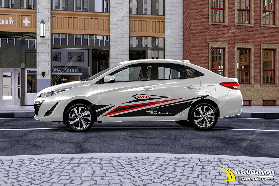 Tem Xe Toyota Vios - TVI043 - Ảnh 1