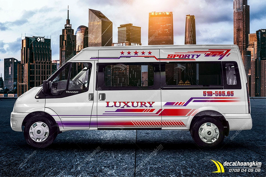 Tem Xe Ford Transit - FTS065 - Ảnh 1