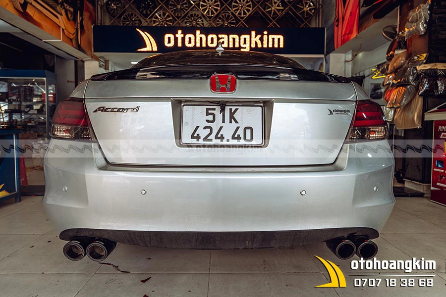Độ pô Honda Accord - Ảnh 1