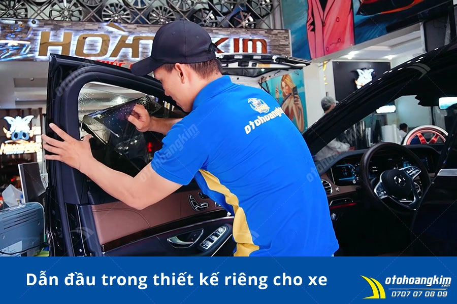 Dán phim cách nhiệt 3M Mercedes S450 - Ảnh 4