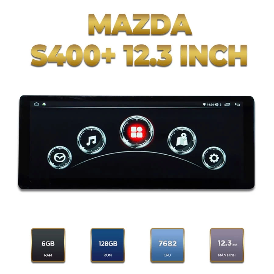 Màn hình android Winca Mazda S400+ 12.3 inch - Ảnh 1