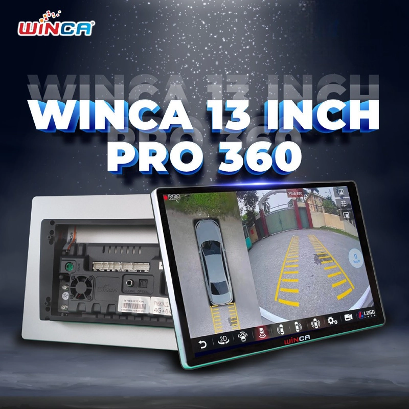 Màn hình android Winca S200+ Pro 360 13 inch thông dụng