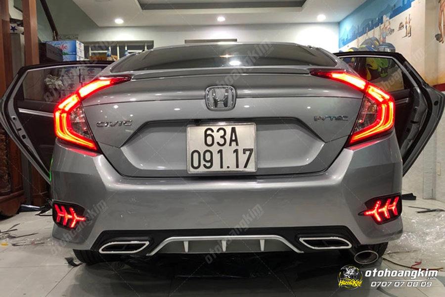 Tổng Hợp Những Mẫu Pô Xe Honda Civic - Ảnh 1