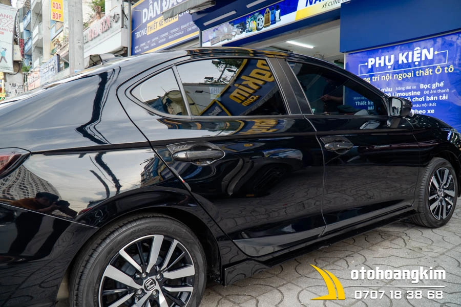 Tay cửa Honda City 2021 cacbon - Ảnh 1