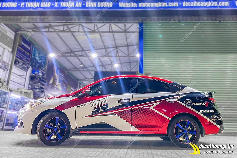 Tem Xe Hyundai Accent - HAC030 - Ảnh 1