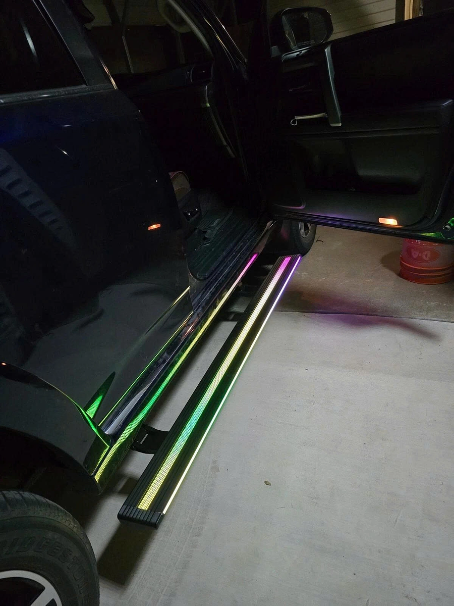 Bậc lên xuống điện Ranger 2022+ 2 viền led  AKM - Ảnh 5