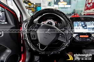 Bọc vô lăng Mitsubishi Attrage