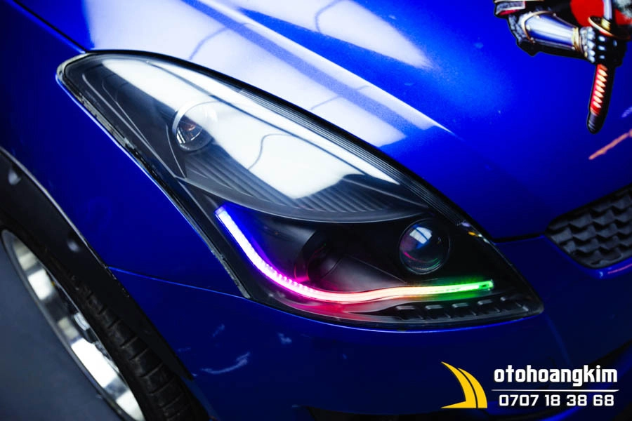 Led Mắt Liếc Độ Bi Suzuki Swift - Ảnh 5