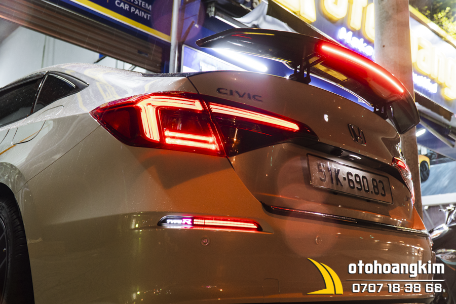 Led Gầm Sau Honda Civic 2022+ Mẫu Type R - Ảnh 2
