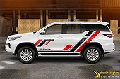Tem Xe Toyota Fortuner - TFO148