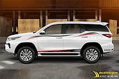 Tem Xe Toyota Fortuner - TFO150