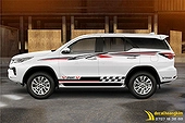 Tem Xe Toyota Fortuner - TFO149