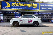 Tem Xe Toyota Fortuner - TFO132