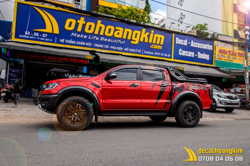 Tem Xe Ford Ranger Raptor - FRA203