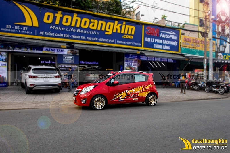 Tem Xe Chevrolet Spark - CSP028