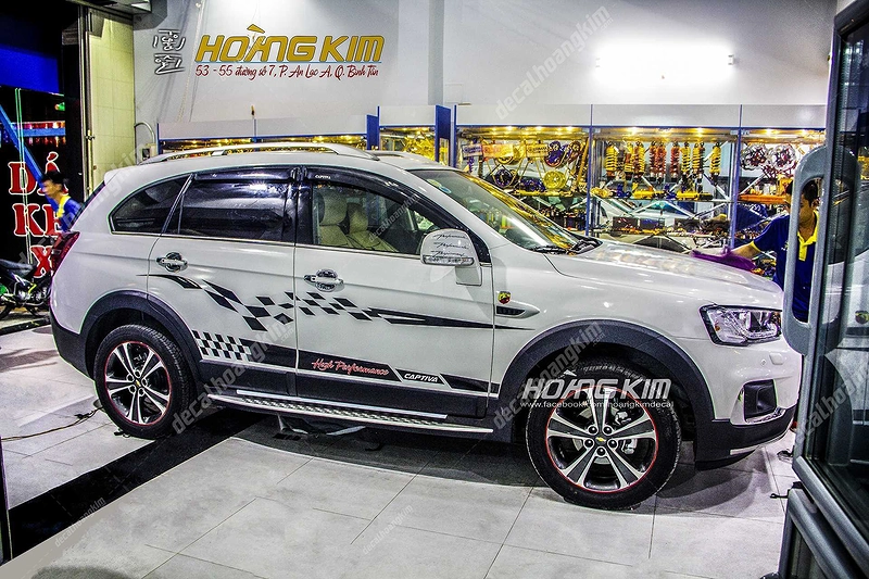 Tem Xe Chevrolet Captiva - CCA001