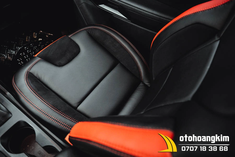 Áo Ghế Da Công Nghiệp Phối Da Lộn + Độ Ghế Raptor - Ảnh 20