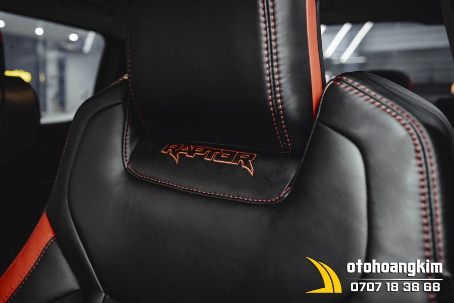 Áo Ghế Da Công Nghiệp Phối Da Lộn + Độ Ghế Raptor - Ảnh 1