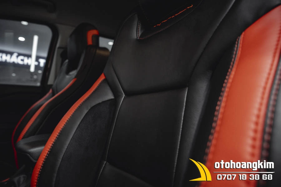 Áo Ghế Da Công Nghiệp Phối Da Lộn + Độ Ghế Raptor - Ảnh 5