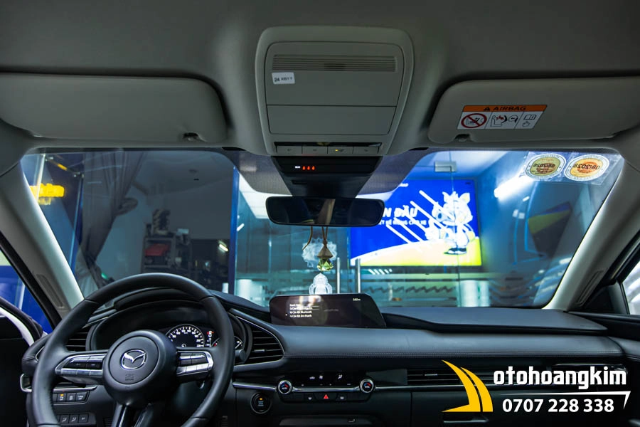 Dán Phim Cách Nhiệt 3M CR Super Xe Mazda 3  - Ảnh 6