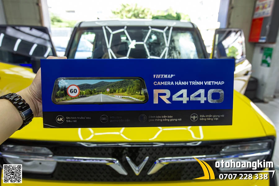 Camera hành trình Vietmap R440 gương - Ảnh 4