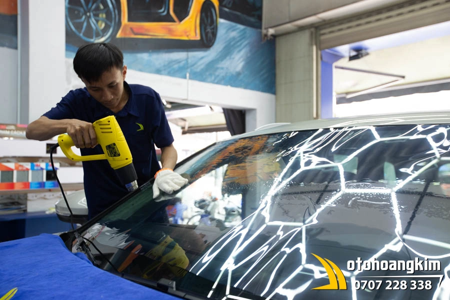 Dán Phim Cách Nhiệt 3M IR50 Xe Touareg  - Ảnh 4