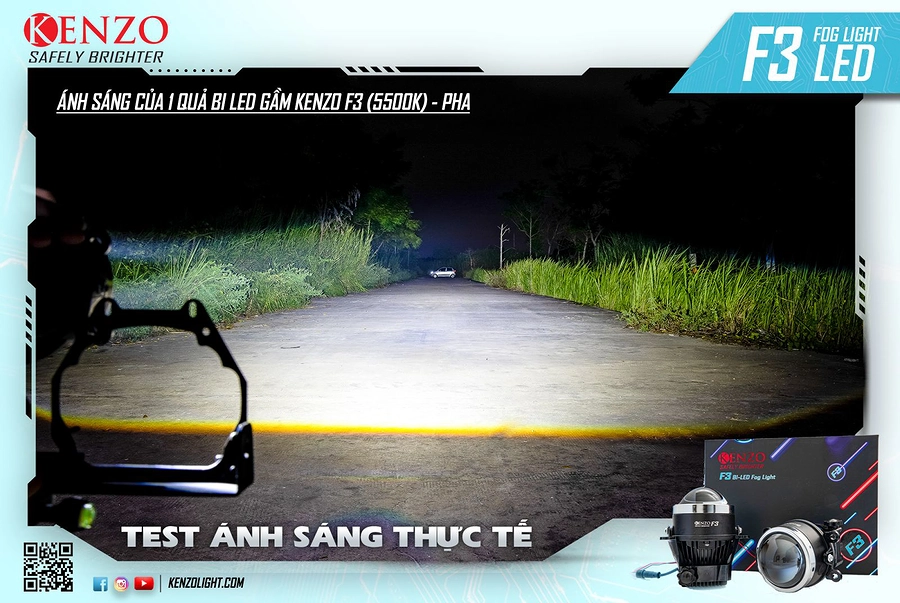 Bi Led gầm Kenzo F3 - 2.5 - Ảnh 7