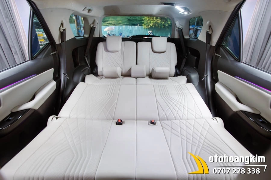 Ghế Ngả Thành Giường Xe Fortuner - Ảnh 2