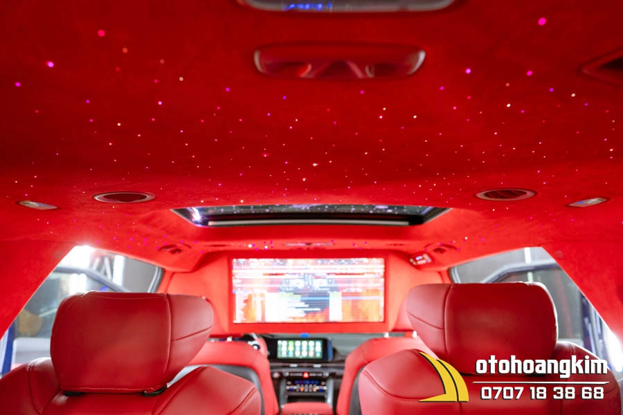 Bọc La Phông Trần Da Lộn 7 Chỗ Cho Xe Kia Carnival - Ảnh 4