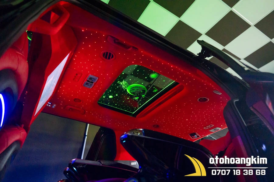 Bọc La Phông Trần Da Lộn 7 Chỗ Cho Xe Kia Carnival - Ảnh 7