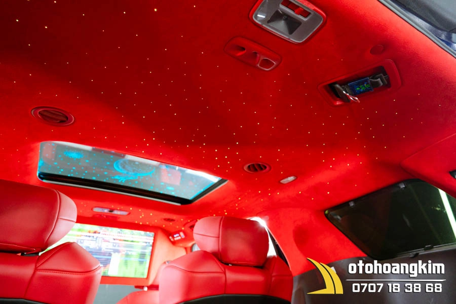 Bọc La Phông Trần Da Lộn 7 Chỗ Cho Xe Kia Carnival - Ảnh 5