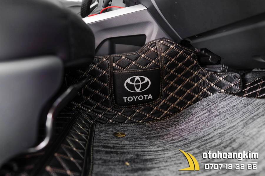 Thảm 5D 5 Chỗ Da Carbon Toyota Raize - Ảnh 1