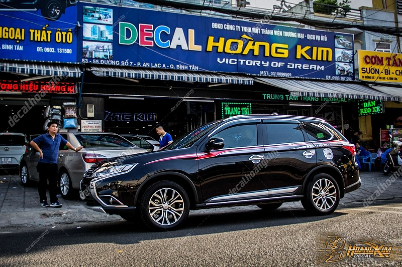 Tem Xe Mitsubishi Outlander - MOU002